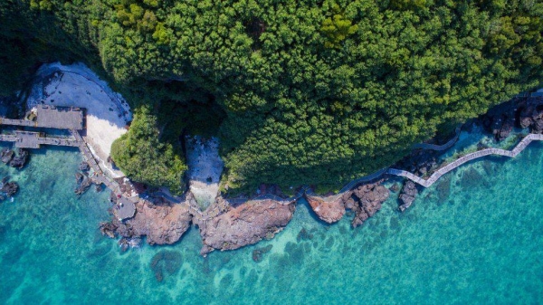 Beihai is a popular tourist destination in China.