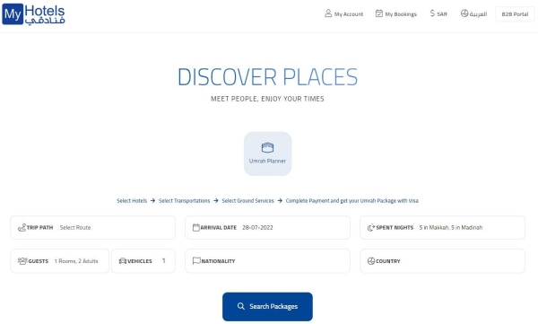 MyHotels® offers seamless Umrah-related services to Pilgrims all over the world