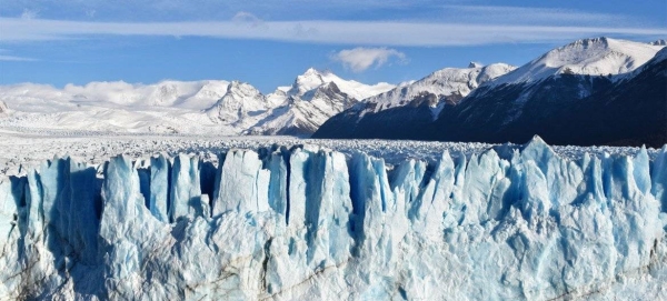 Glaciers in Chile and Argentina have retreated significantly over the last two decades.