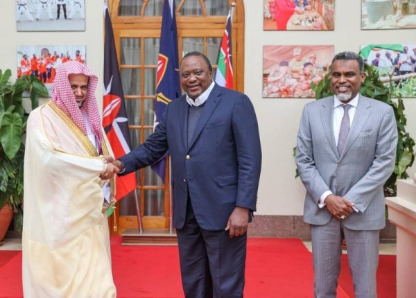 Kenyan President receives Saudi Attorney General