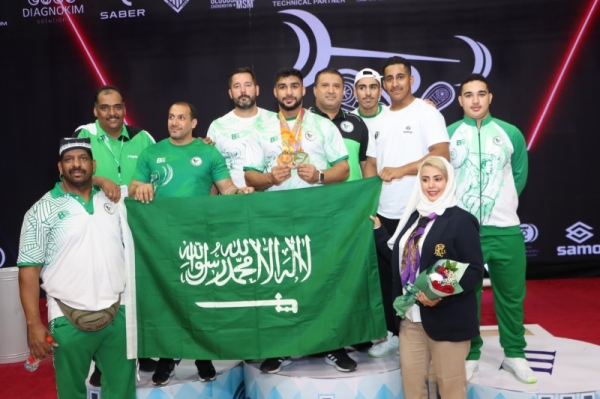 Saudi weightlifter Ali Al-Othman has won two gold medals and one silver medal in the Asian Youth and Junior Weightlifting Championships being held in Tashkent, capital of Uzbekistan. 