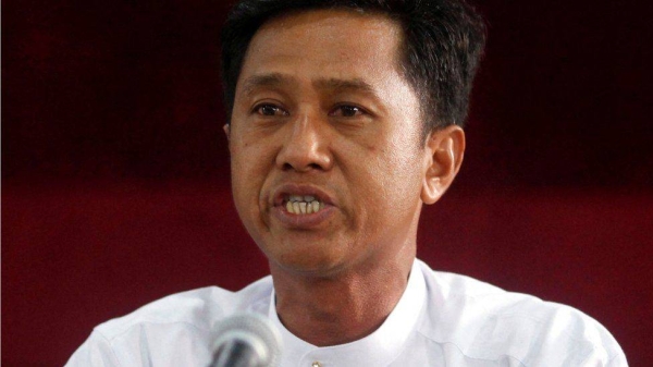Pro-democracy activist Ko Jimmy, who is also known as Kyaw Min Yu