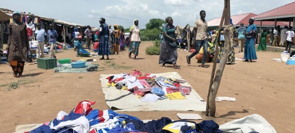 Ezati Zura, a trader at Okubani Market. in Yumbe, northern Uganda. — courtesy UN News/ Conor Lennon