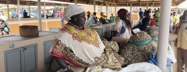 Ezati Zura, a trader at Okubani Market. in Yumbe, northern Uganda. — courtesy UN News/ Conor Lennon