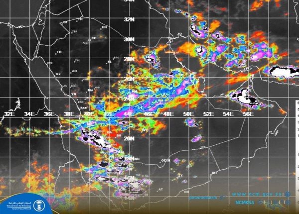 NCM: summer rains to continue in 
Saudi central and eastern regions