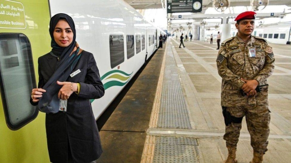 31 Saudi women train drivers started their practical training on Haramain High Speed Train after completing theoretical training