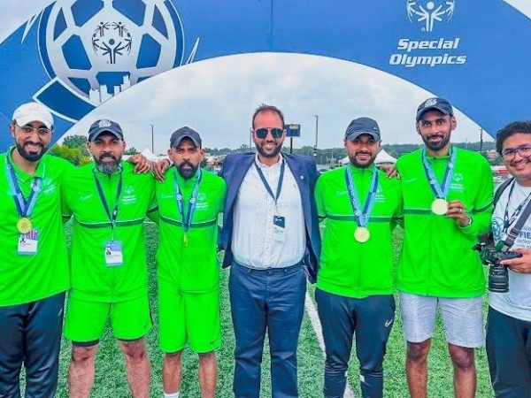 The Saudi Arabian team made history with winning the gold medal in the Special Olympics Unified Cup-Detroit 2022 by beating Romania 3-1 in the final match held on Saturday. 