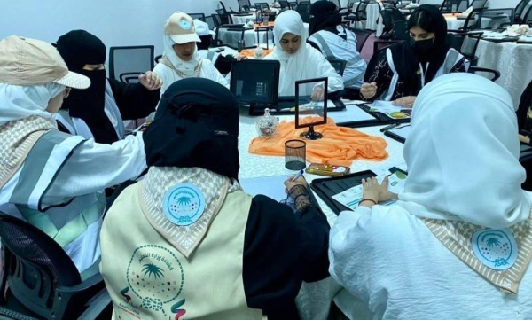 The activities of the first Saudi women’s scout camp in the Kingdom, organized by the Ministry of Education, are progressing well in Al-Baha.