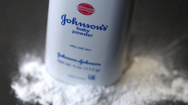Johnson & Johnson' baby powder — Picture: Getty Images