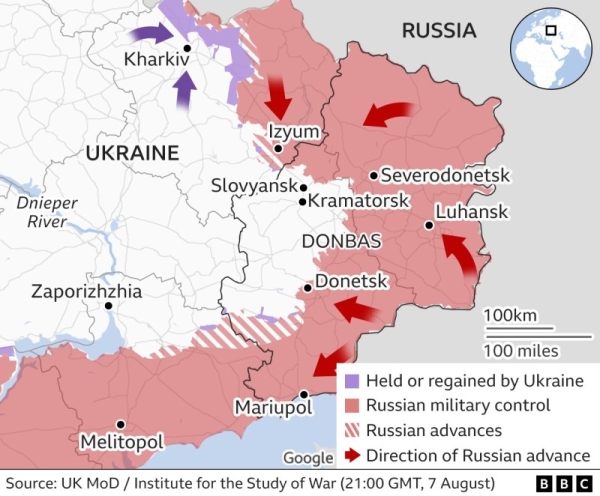 Ukraine hits Russian Wagner mercenary HQ in east