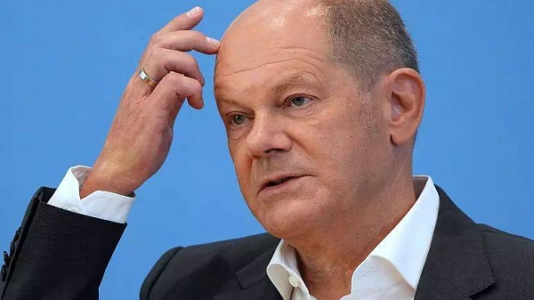German Chancellor Olaf Scholz