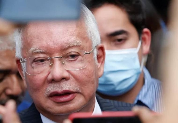 Najib Razak was sentenced to 12 years in jail in July 2020