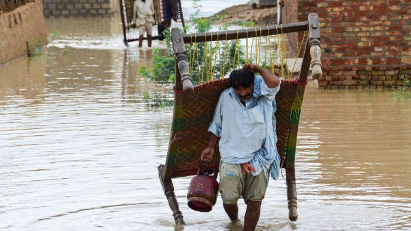 Months of rains and floods have displaced hundreds of thousands of people across Pakistan.