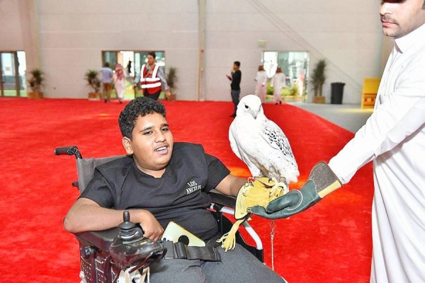 King Salman Bin Abdulaziz Royal Reserve Development Authority is participating in the 4th edition of the Saudi International Falcons and Hunting Exhibition for the second time in a row, in Mulham, north of Riyadh.
