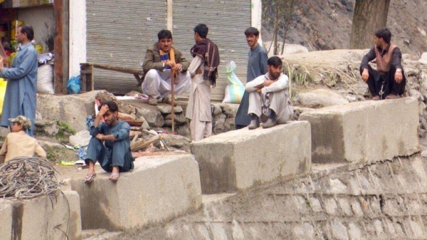 People in the Manoor valley struggle with communications with the outside world.