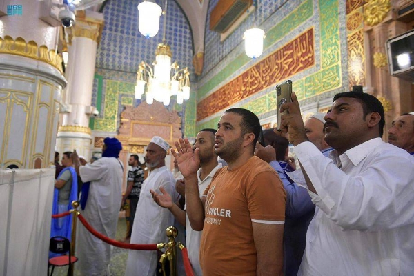 More than 100,000 pilgrims, of several nationalities, have arrived at the Prince Mohammed Bin Abdulaziz International Airport in Madinah since the start of Umrah season to perform Umrah and visit the Prophet's Mosque.