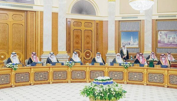 Custodian of the Two Holy Mosques King Salman chaired the Cabinet session on Tuesday afternoon at Al-Salam Palace in Jeddah.