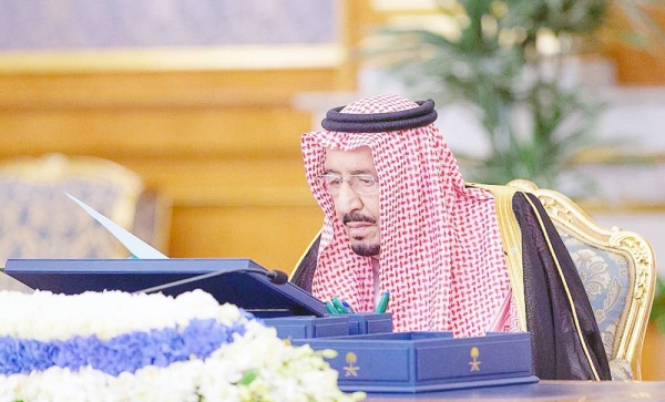 Custodian of the Two Holy Mosques King Salman chaired the Cabinet session on Tuesday afternoon at Al-Salam Palace in Jeddah.