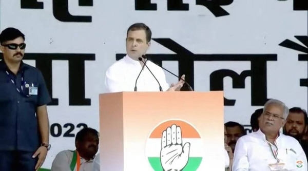Former President of Indian National Congress Rahul Gandhi told thousands of party supporters that hatred and anger has been increasing in the country ever since the BJP government came to power.