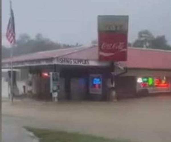 The National Weather Service warned that the flooding from this rainfall is a particularly dangerous situation.