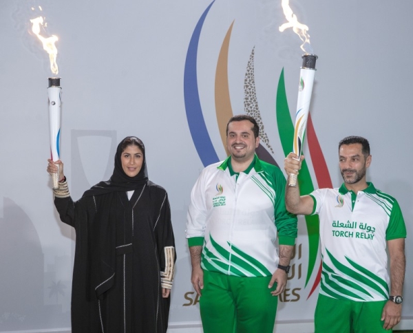 The Saudi Games 2022 torch relay commenced from the Saudi Olympic and Paralympic Committee headquarters in Riyadh.