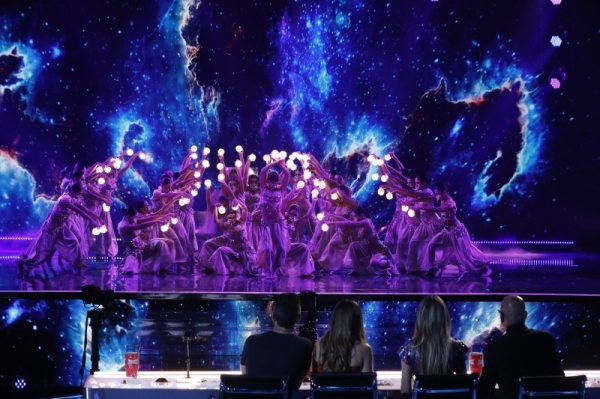 Mayyas, an all-female dance act, won the $1m prize, and the chance to headline a Las Vegas show, after they received the most votes from the public, beating the other 10 finalists.