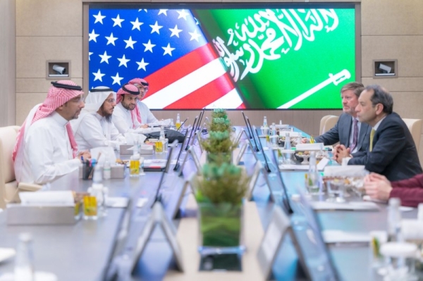 CEO of the National Competitiveness Center, Dr. Iman Al-Mutairi and vice president for Middle East affairs at the US Chamber of Commerce, Steve Lutes chaired a meeting in Riyadh during the recent visit of the American delegation.