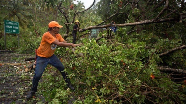 Roads in the Dominican Republic have been blocked.