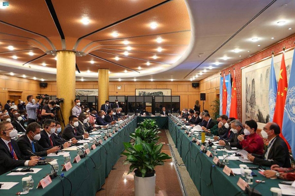 Saudi Arabia is keen to work with China and other partners to accelerate the pace of sustainable development, Foreign Minister Prince Faisal Bin Farhan said.