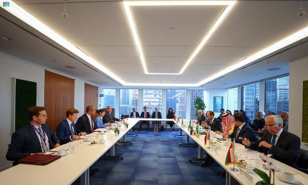 Foreign Minister Prince Faisal Bin Farhan chaired on Wednesday the Gulf side in the ministerial meeting between the troika of GCC with the United Kingdom, chaired by the Foreign Minister James Cleverly.

