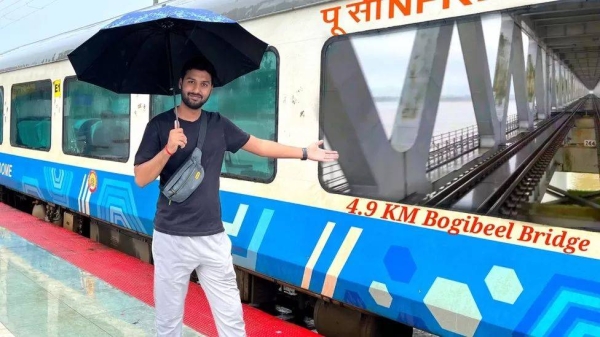 Himanshu Yadav belongs to a growing community of vloggers who are documenting train travel in India