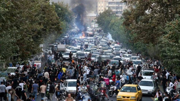 Tehran has seen angry protests