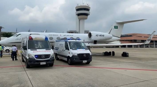 Two injured citizens in Thailand airlifted to Saudi Arabia