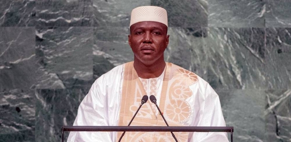 Abdoulaye Maïga, Acting Prime Minister of the Republic of Mali, addresses the general debate of the General Assembly’s seventy-seventh session. — courtesy UN Photo/Cia Pak