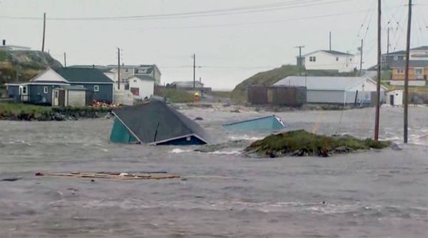 Storm Fiona hits Canada's Atlantic coastline