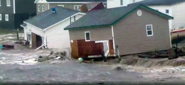 Storm Fiona hits Canada's Atlantic coastline