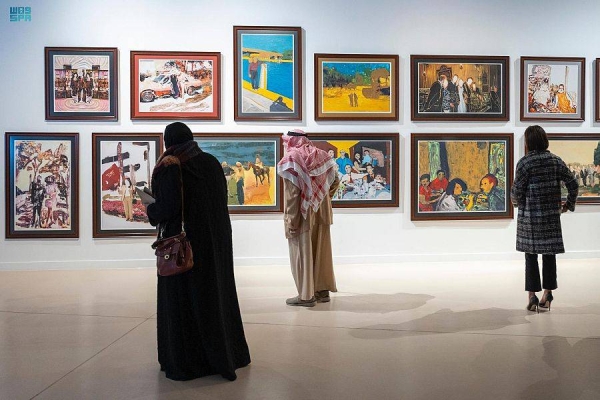 Picture: Diriyah Biennale for Contemporary Art in Jax District in Diriyah — SPA 