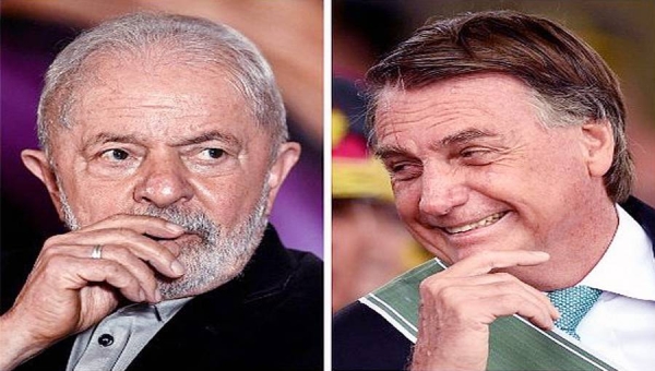 President Jair Bolsonaro (right) and his main rival, Luiz Inácio Lula da Silva (left) are both confident of victory.