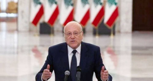 Lebanese caretaker Prime Minister Najib Mikati said Monday the negotiations on maritime border demarcation agreement with Israel were on the right track.

