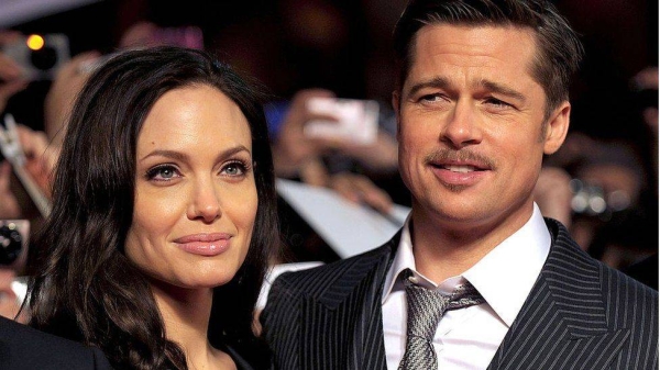 Angelina Jolie and Brad Pitt pictured in 2009.