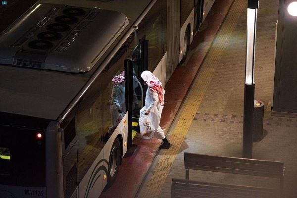 The Unified Transport Center of the Royal Commission for Makkah City and Holy Sites has announced the completion of the last trial phase of the public transport project 