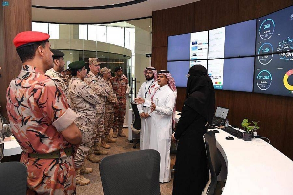GCC delegation visits strategic communication administration at Saudi Ministry of Defense