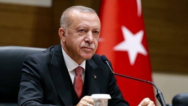 On the ongoing Russia-Ukraine war, Erdogan also told reporters Ankara's mediation between the two countries continues.