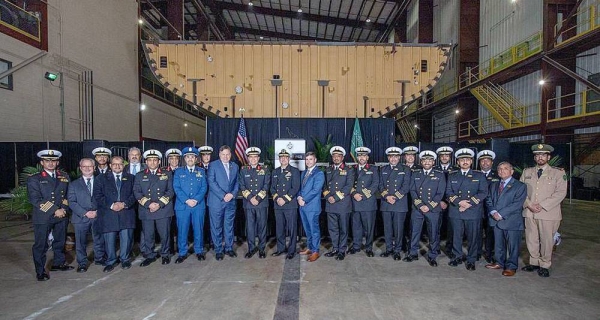 Royal Saudi Naval Forces (RSNF) celebrated the laying ceremony of the main keel of the second ship of the 