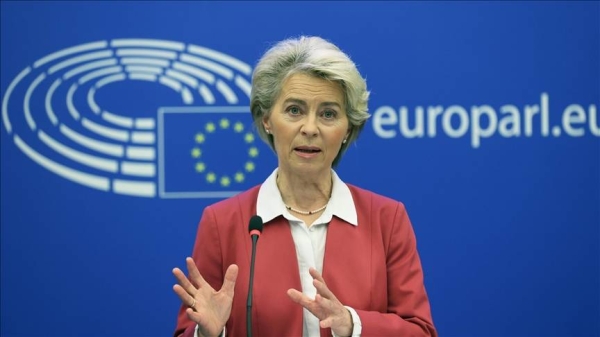 European Commission President Ursula von der Leyen said the commission will take a temporary measure in the process until the LNG price index is developed.