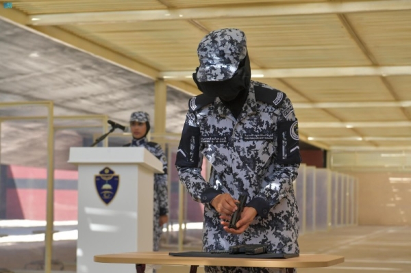 The trainees showcased their skills in shooting and disassembling weapons, which is the mainstay of training for snipers. (SPA)