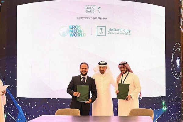 MISA signed an agreement with the Indian media and entertainment company Eros Media for the investment of $100 million in film and entertainment content production.