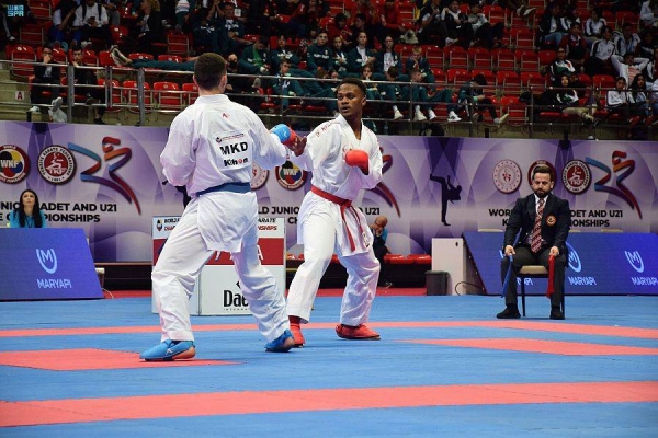 The Saudi karate team ended its participation at 12th World Junior Cadet and U21 Karate Championships in Konya, Türkiye, with three gold medals and two silver medals. A total of 1,778 athletes from 98 nations competed in these competitions.