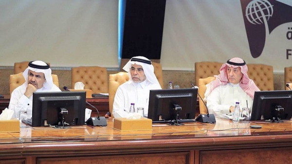 Dr. Abdurahman Al-Zamel, head of the Saudi side, at the Saudi-German Business Forum in Riyadh, and Volker Lenweber, managing director of Foreign Trade for the Bavarian Industry Association, at the FSC.