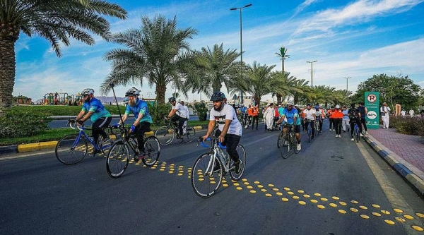The Cat Walk event was launched in the heritage district of King Fahd Park in Madinah Saturday with the participation of a number of security and service agencies and more than 3,000 male and female volunteers.
